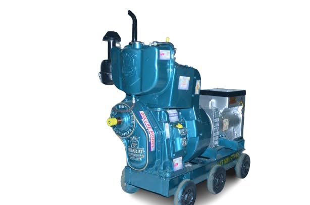 SUPER BHARAT_8.75 KW Diesel Generator With Air Cooling Three Phase Power Generator 0.8P.H. & 12 B.P.H.-picture-15