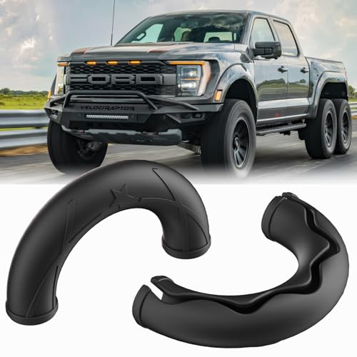 Tow Hooks Covers Red Compatible with Ford F150 Accessories 2004-2024