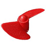  Schiffsschraube Rennschraube von 35 - 55 mm für M5 Welle Engel Größe Wählbar (35 mm Rot 4047-5)