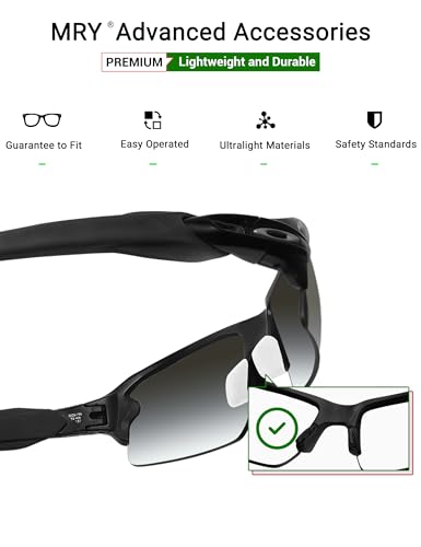 Image of Mryok Replacement Nose Piece Nose Pads for Oakley Half Jacket /Flak 2.0 /Half Jacket 2.0 /Flack Jacket Sunglass - Options