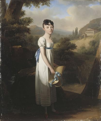 Affiche de Louis Leopold Boilly portrait Athenaïs Dalbenas cadeau idéal d'art pour la maison