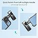 SmallRig Mini Side Handle for Phone Cage Smartphone Video Rig with 1/4''-20 Threads and Cold Shoe, Up and Down Adjustable - 3894