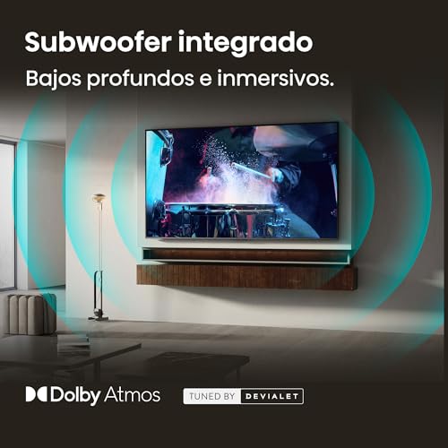 Miniatura 6 de Hisense 75E8S - MiniLED Smart TV 75 Pulgadas, Hi-QLED MiniLED, Modo Juego 144 Hz Nativos, Subwoofer Integrado, Hi-View AI Engine, Total HDR Solution, Filmmaker Mode, Control por Manos Libres