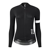 XYMCX Womens Cycling Jacket High Visibility Reflective Cycle Jersey Outdoor Waterproof Jackets Sport Specific Clothing Breathable Windproof For Running Biking Hiking,M-Black