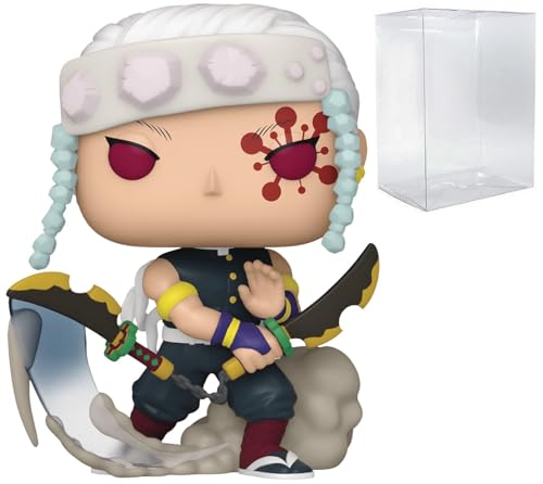 POP Anime: Kimetsu no Yaiba - Tengen Uzui Funko Vinyl Figure (Bundled with Compatible Box Protector Case) Multicolor 3.75