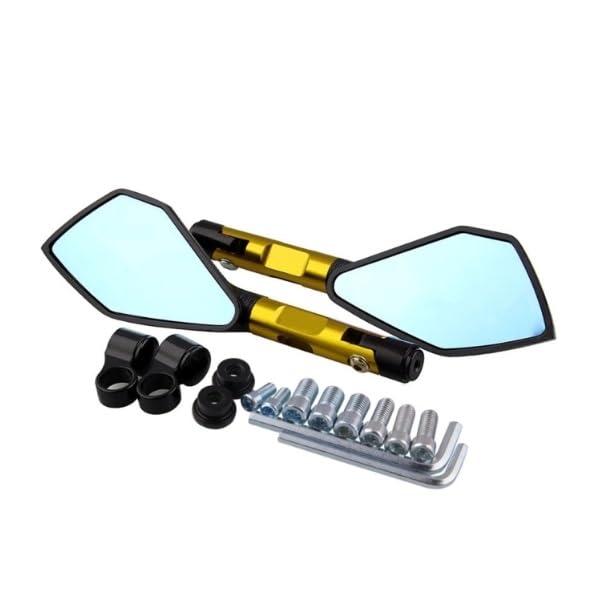 Retrovisores moto universal de aluminio para Kawasaki Z800 Z750 Z650