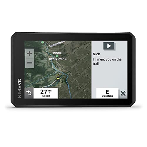 Garmin Tread (Base Edition) Powersport Gps Navigator Ridebetter Bundle With Trim Protectors & Playbetter 5000Mah Portable Charger - Offroad Atv Navigation - Touch Screen Display - 010-02406-01 #TOP4