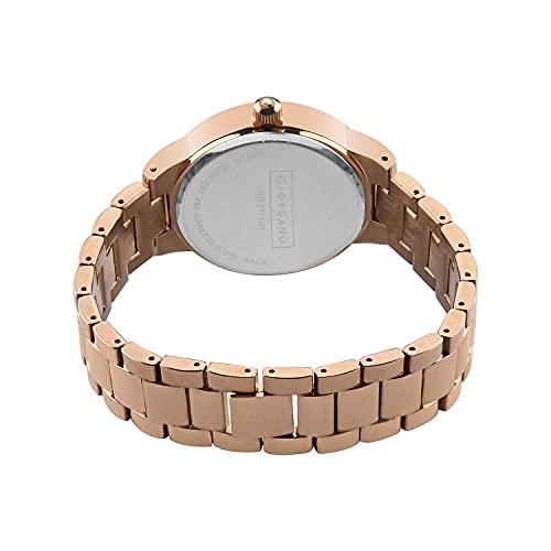 Image of Giordano Rose Gold Dial Analog Watch for Women