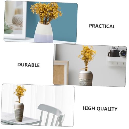 5 Ramos de Flores Secas Gypsophila para Decoración miniatura 2