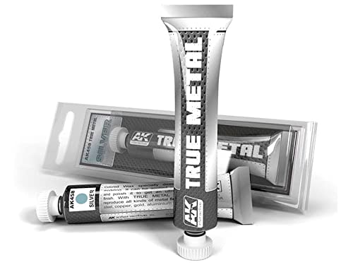AK458 | AK Interactive True Metal: Silver Tube |