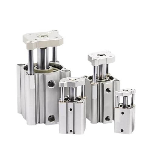 Cylindre fin sans aimant CQMB à double effet anti rotation intégrée
