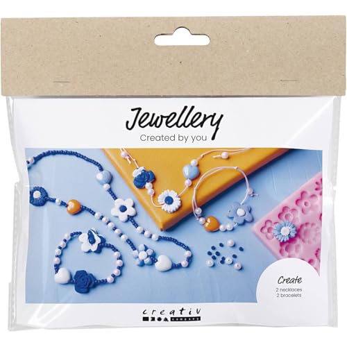 Mini Craft Kit Bijoux Fleurs Couleurs Assorties 1 Pièce