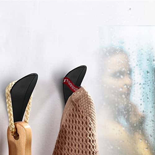 Support mural pour cintre et rangement de peignoir sans encombre