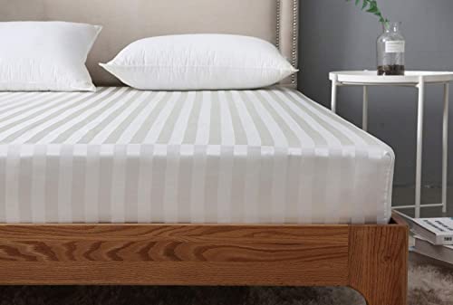 Lenzuolo con angoli a righe extra profonde da 40