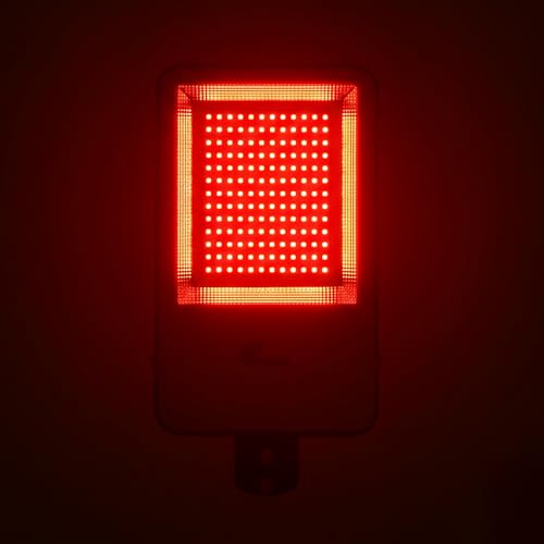 Image of Forus 120W Red Street Light Outdoor LED IP66 Waterproof Decorative Focus Lamp for Road Garden Events Security Terrace Landscape Pathway Building Festival Stage Party Celebration Lighting - 1 Pc