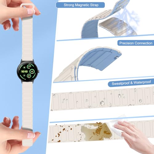 Correa para Google Pixel Watch 4 45MM en silicona suave miniatura 2