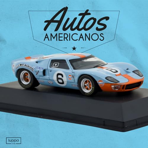 LUPPA Classic 1:43 American GT40 MK 1 1967 Diecast miniatura 6