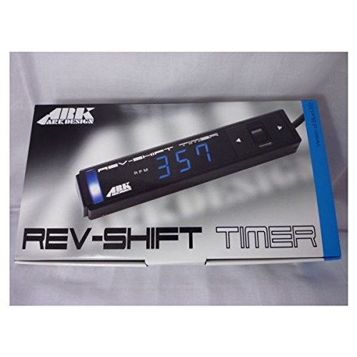 Amazon | ARK-DESIGN Rev Shift Timer type-BLUE ターボタイマー 日本