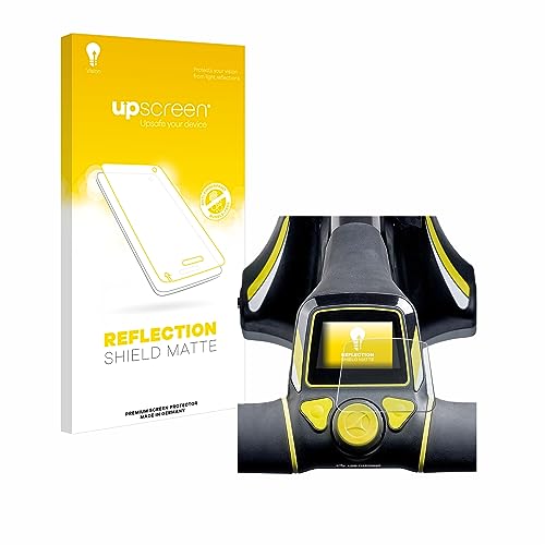 upscreen Anti-Glare Screen Protector compatible with Motocaddy M3 Pro Electric Trolley – Protection Film Matte