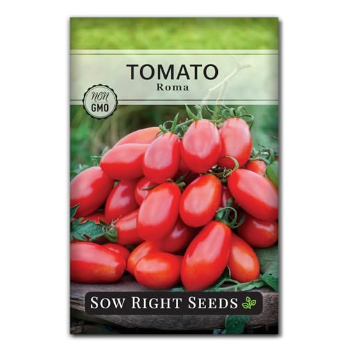 Sow Right Seeds - Roma Tomato Seeds for Planting -...