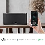 Upgraded Festival Wi-Fi Bluetooth Hi-Fi speaker, 10 drivers, 200 watts, Support Chromecast, Airplay2, Spotify streaming audio, Multi-room Music, Optical, USB and 3.5mm Aux-in Connectivity (Black) - Image 2