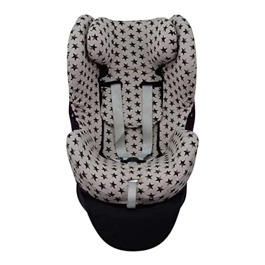 JANABEBE Bilbarnstolsskydd med Cybex Sirona, M2 iSize, GB Vaya (Dark Sky, Sirona Q iSize)