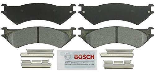 22E081 - Loose Brake Pad Retaining Clip May Damage Tire - Haldex ModulT Gen II Air Disc Brake 75 BOSCH BSD802 Severe Duty Disc Brake Pad Set - Compatible With Select Ford E-250, E-250 Econoline, E-350 Club Wagon, E-350 Econoline, E-350 Econoline Club Wagon, E-350 Super Duty; REAR