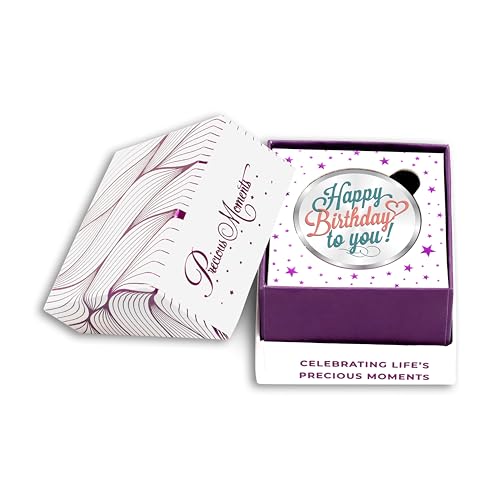 Image of ACPL Precious Moments Happy Birthday 5 Gram Silver Coin With BIS Hallmarked 999 Purity with Gift Box