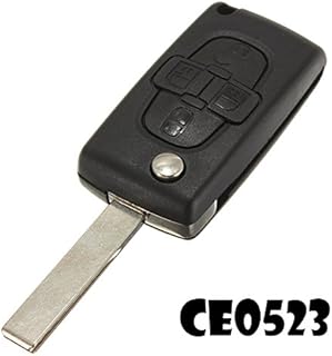 Ersatzgehäuse Citroen 4 Tasten Autoschlüssel C8 Modell CE0523 Klinge mit Rille Schutzhülle Fernbedienung @ pro-plip