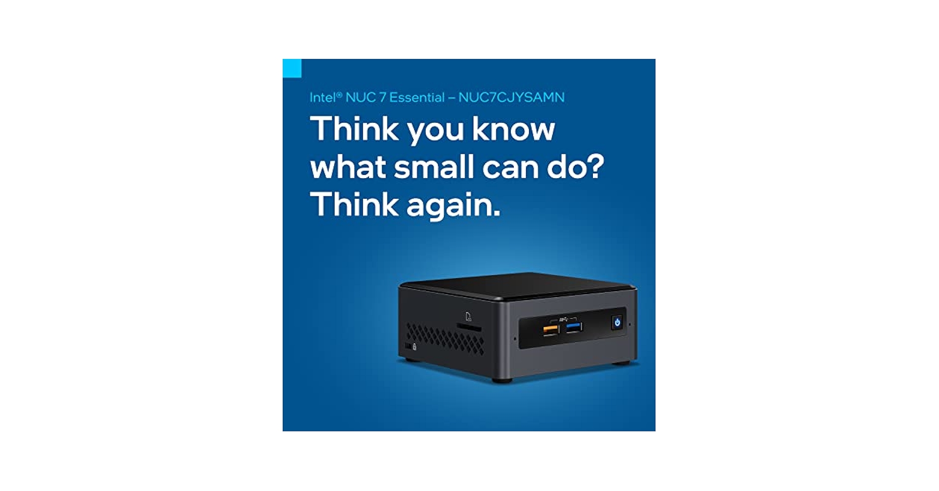 ミニPC INTEL NUC7JY Celeron4005 Mem4GB eMMC32GB Intel NUC7 Celeron Mini PC Kit (BOXNUC7CJYH1) : Amazon.ca