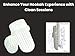 Zebra Smoke Hookah Diffuser Silencer Filter Shisha Muffler Silicone Hookah Accessories White/Clear
