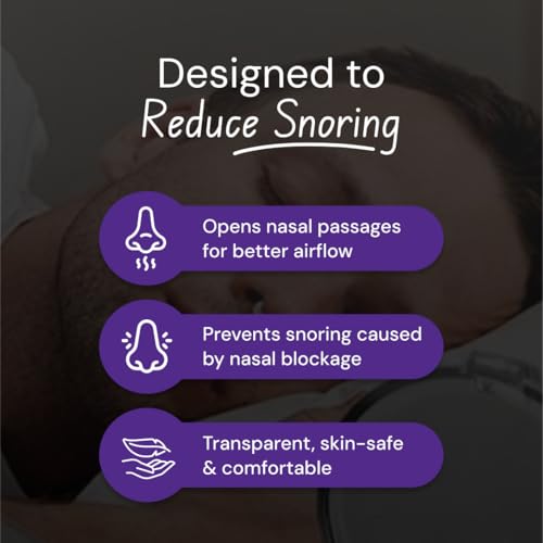 Image of Careforce - The Force Behind Your Health Anti Snoring Nose Clip Silicone Snoring Stopper For Men & Women Magnetic Anti Snoring Devices For Men Unisex Reusable Nose Clip For Snore Free Sleeping 1 Piece