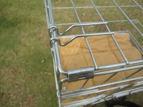 Bunny Business Silver Metal Dog Crate 2 Doors includes Bedding and Lint Rollers (42-inch) - Image 6