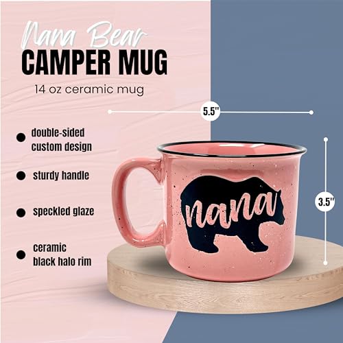Set de 2 Tazas de Cerámica para Abuela y Abuelo miniatura 2