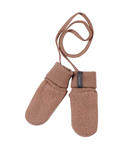 Preisvergleich Produktbild Dilling Handschuhe für Babys aus Wollfleece - 100% Merinowolle Puder