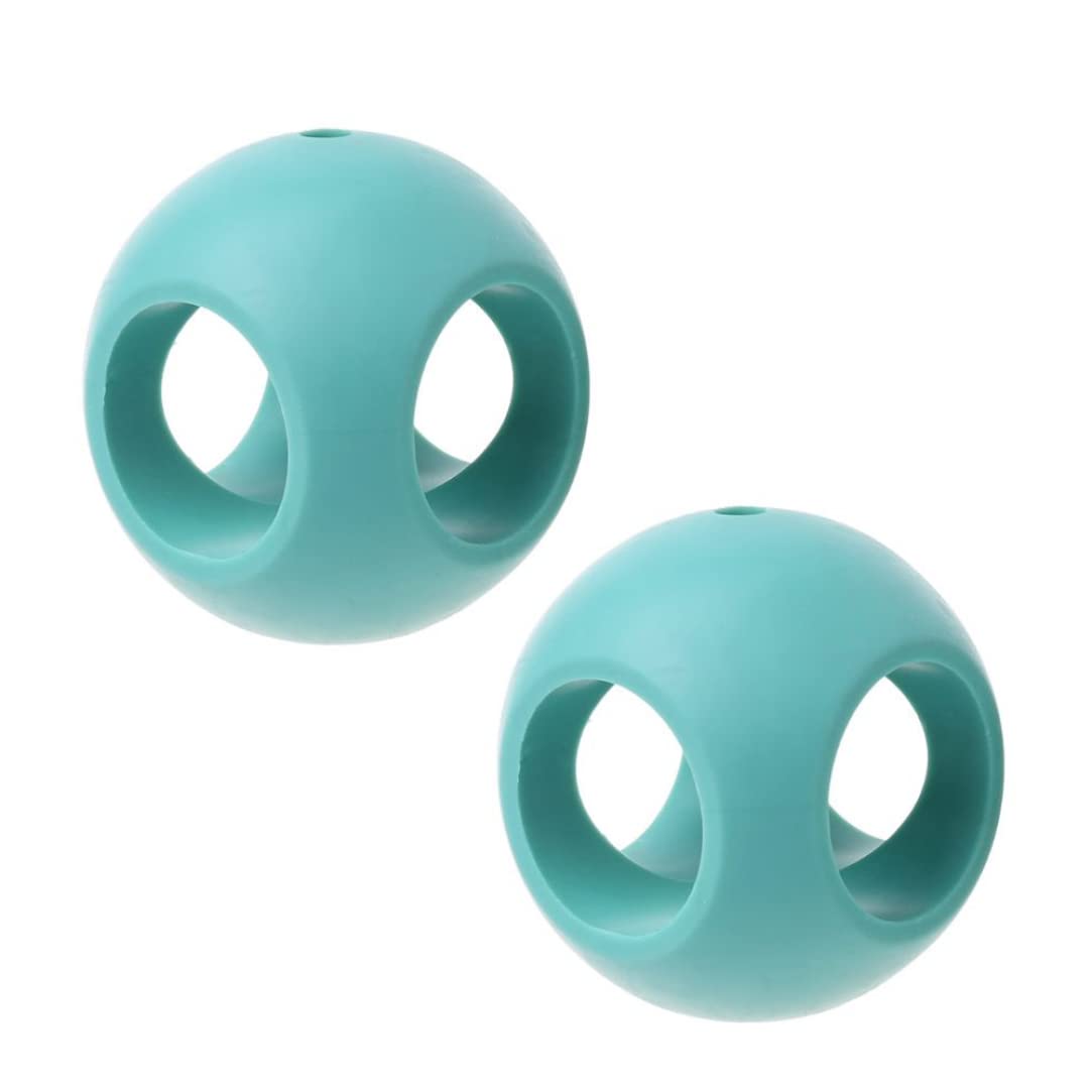 Enbebamd Dryer Balls Magnetic Washing Ball Anti Limescale Laundry Balls Washing Machine Accessory 2PCSBalls