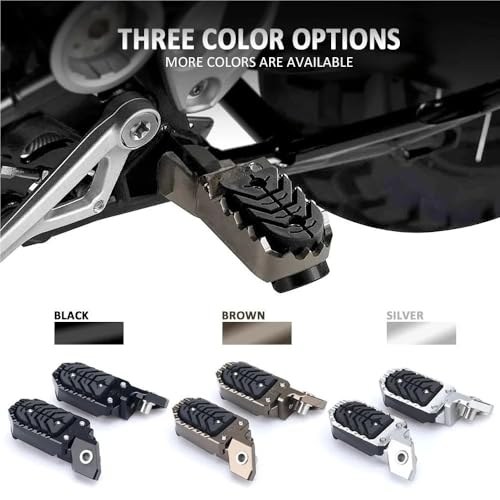 Repose-pieds avant pour R1250GS, finition et précision premium - 6