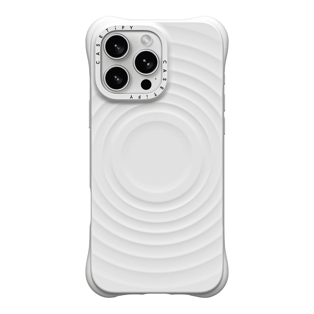 CASETiFY ウェーブ　シリコン　ケース　iPhone16 ホワイト Amazon.co.jp: CASETiFY ウェーブ シリコン iPhone 16 Pro Max ケース