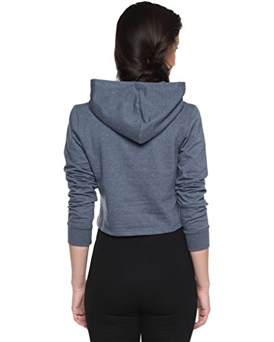 Image of PINACOLADA Printed Full Sleeve Hooded Sweatshirts or Hoodie for Women