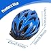 QSTDGVPW Bike Helmet for Kids Breathable Portable Comfortable Adjustable Fitting Children Helmet for Bike Riding Roller Skate, Blue