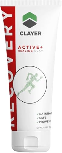 Arcilla de bentonita de calcio curativa para el dolor muscular y articular, lista para usar, 100% natural, científicamente probada, 4 onzas líquidas