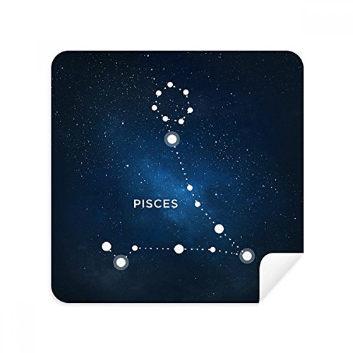 Nettoyeur écran Poissons Constellation en suède pour éliminer les traces de doigts des verres