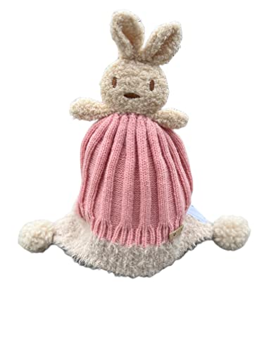 Toddler Hat for Baby Boy or Girl Cute Warm Baby Beanie (Pink)