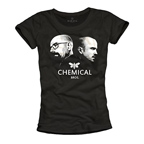 Camisetas Heisenberg Mujer - Chemical Bros - Breaking Bad S