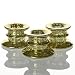 Richland Athena Taper Candle Holder Gold Set of 12