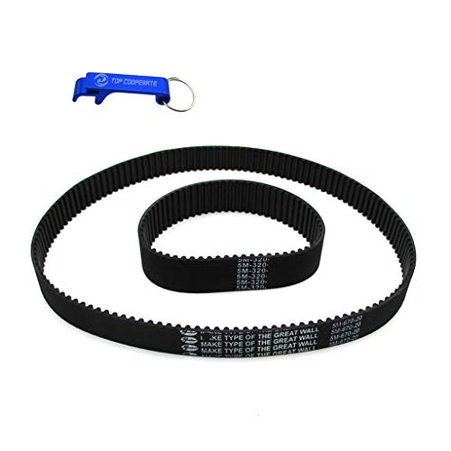 TC-Motor 5M-320-25 5M-670-20 Drive Transfer Clutch Belt for Bladez Moby S X SX 23cc 33cc 35cc 40cc Electric Gas Scooter Powerboards