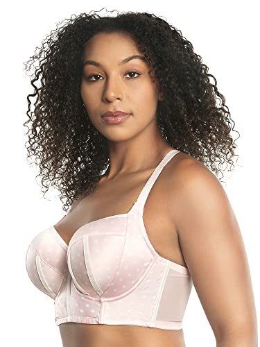 PARFAIT Charlotte Longline 6977 Women's Full Bust Padded Bra-Petal Pink Dot-40H3