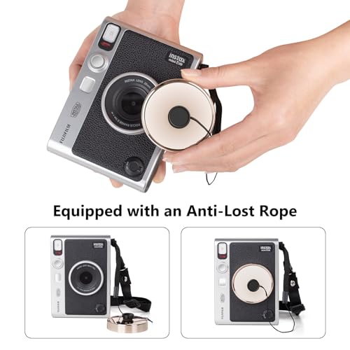 HIYQIN Mini EVO Lens Cap, Lens Protective Cap Compatible with Fujifilm Instax Mini Evo, Instax Mini Evo Lens Protective Cover - Image 3