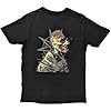 Slipknot T Shirt Skeleton and Pentagram Band Logo Official Unisex Black L #1