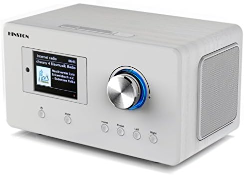 Internet Radio, White Wooden case, 5W x 2 Power Output